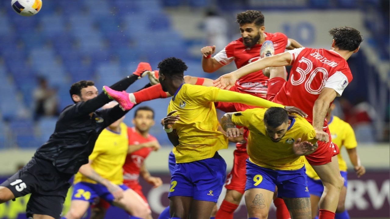 پرسپولیس ایران ۱ - ۱ الغرافه قطر/ سرخپوشان همچنان در حسرت برد آسیایی